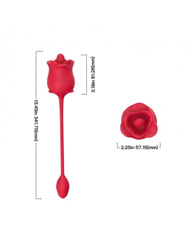 Rosa con Licking y Vibracion USB