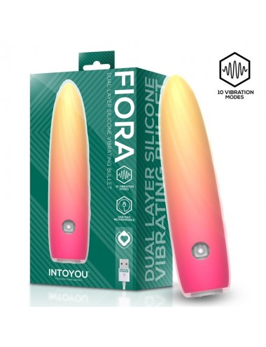 Fiora Bala Vibradora Silicona Doble Capa USB