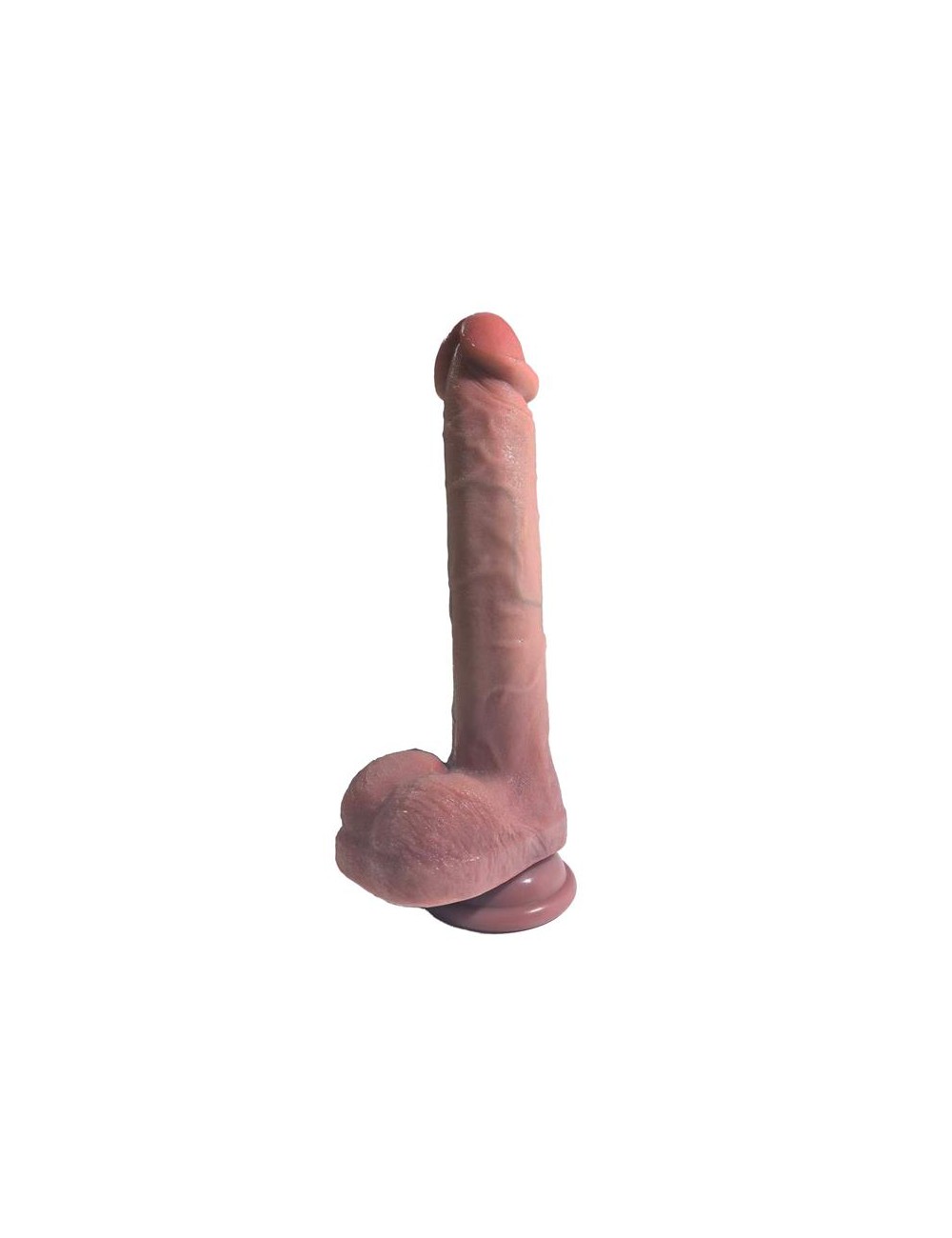 Dildo con vibracion Thrusting y Calor 28 cm