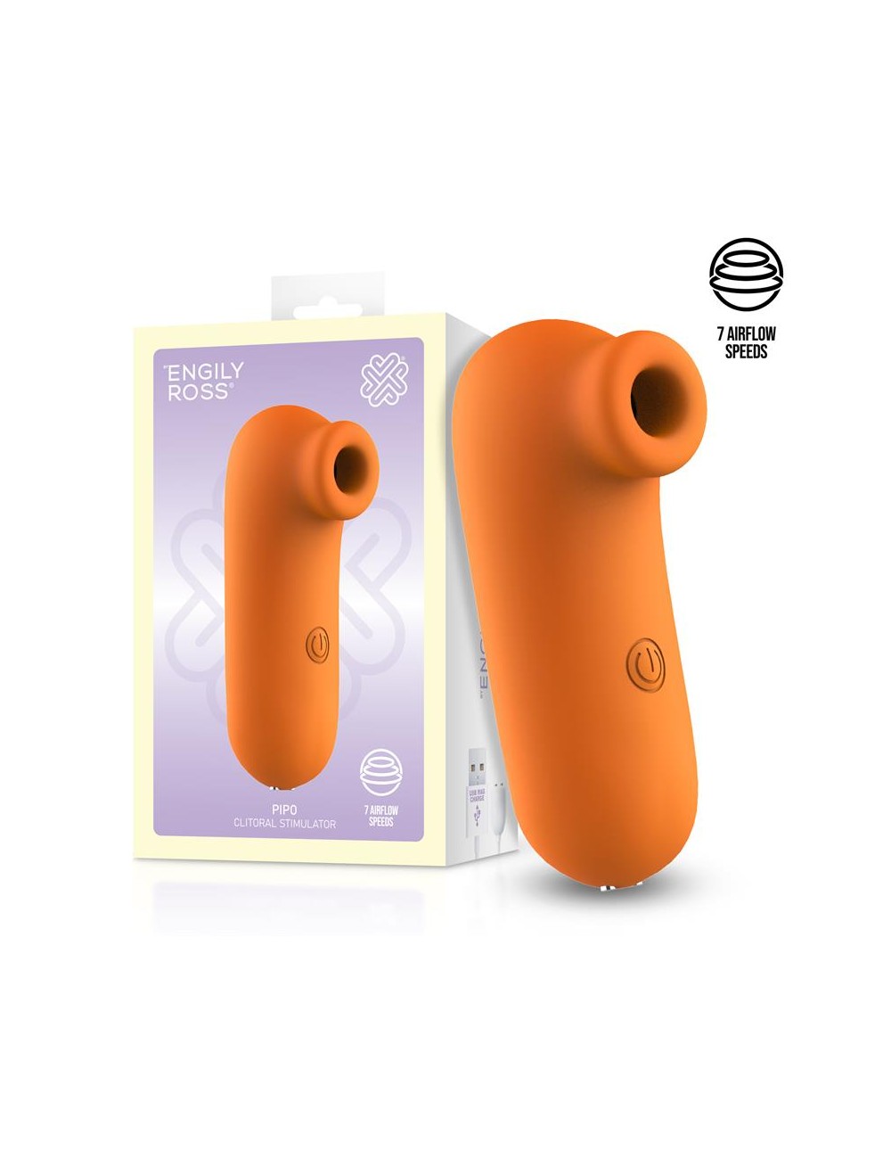 Pipo Succionador de Clitoris USB Magnetico