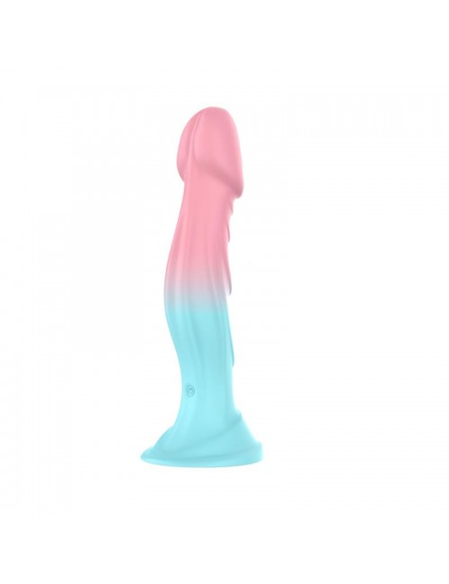 Dildo Bicolor con Vibracion