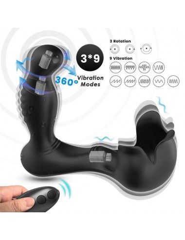 Masajeador Prostatico Rotacion 360º Estimulacion Testiculos