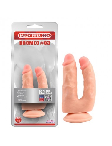 Dildo Doble Bromeo N3 Natural