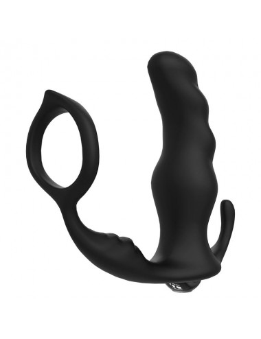 Masajeador Prostatica y Plug Anal 2 en 1 con Vibracion