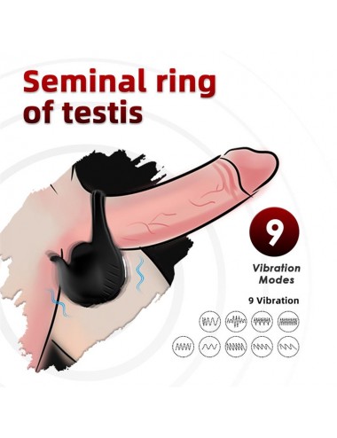 Anillo Vibrador para Pene y Testiculos