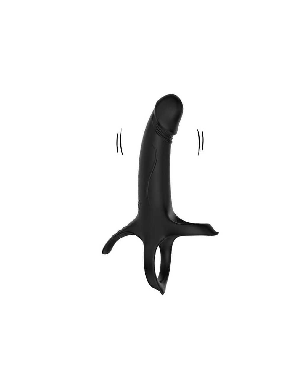 Dildo para Penetracion Doble con Vibracion