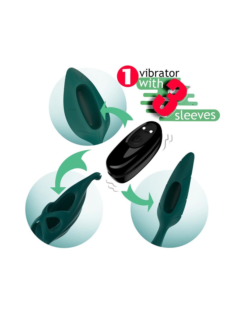 Set de Vibrador y Fundas