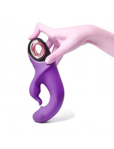 Vibrador con Rotacion 360º Purpura