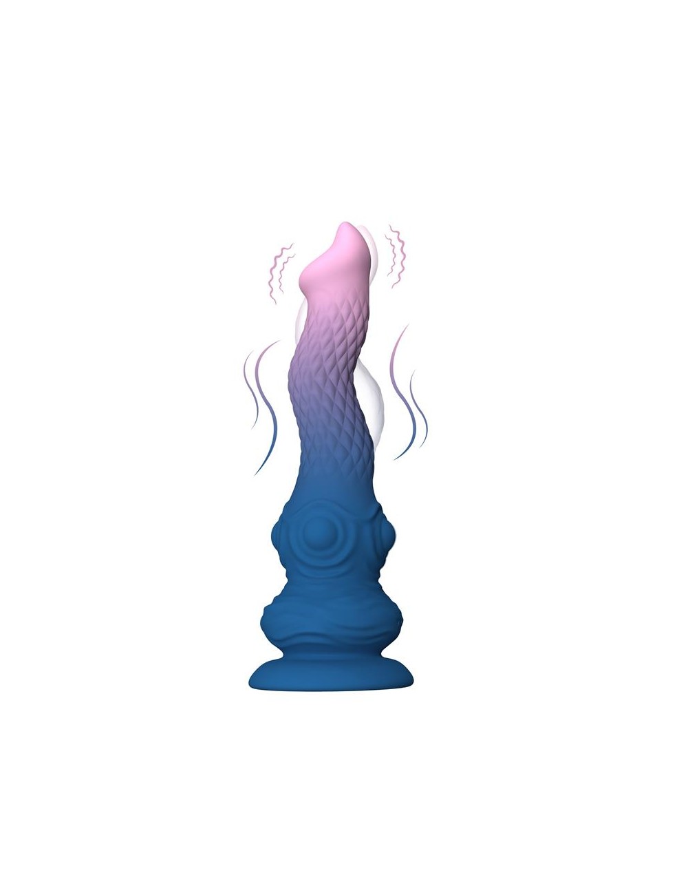 Dildo Fantasia Vibracion Oscilacion y Ventosa 233 cm