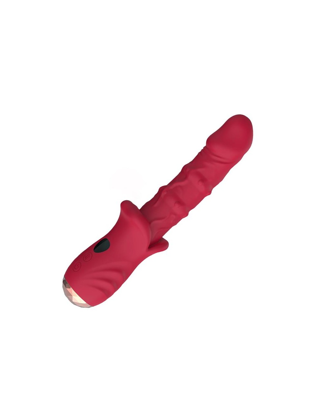 Vibrador con Calor y Movimiento Vertical con Pantalla Digital