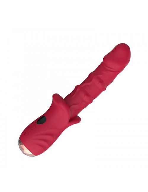 Vibrador con Calor y Movimiento Vertical con Pantalla Digital