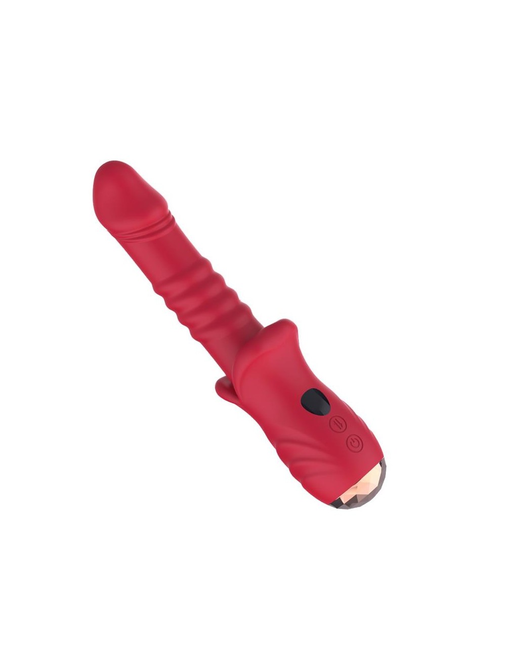 Vibrador con Thrusting Punto G y Pantalla Digital