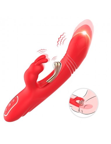Vibrador Tickler con Rabbit Silicona