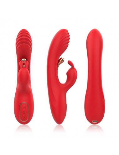 Vibrador Tickler con Rabbit Silicona