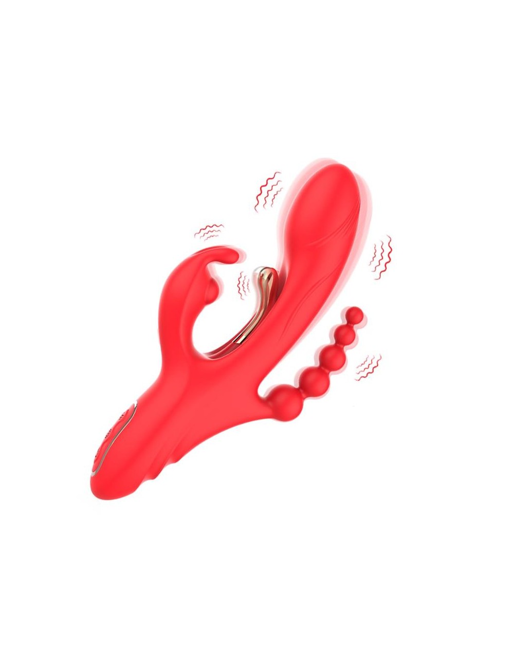 Vibrador Tickler con Cadena Anal