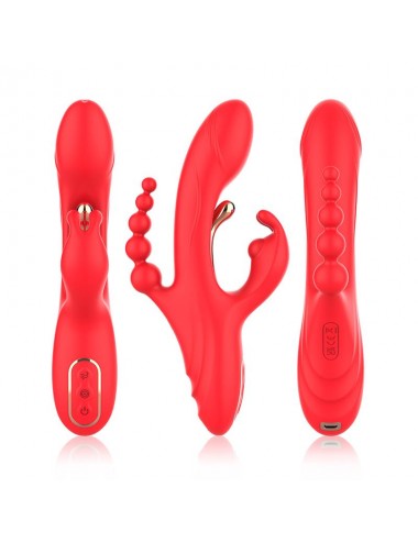 Vibrador Tickler con Cadena Anal
