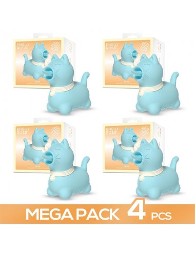 Pack de 4 Meow Masajeador con Lengua Licking