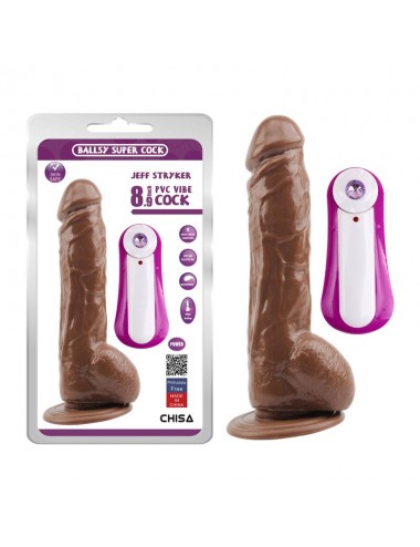 Vibrador Jeff Stryker 89 Marron