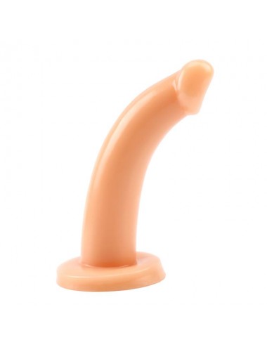 Arnes y Dildo Slim G 19 cm Natural