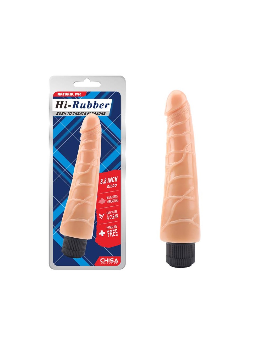 Vibrador Hi Rubber 88 Natural