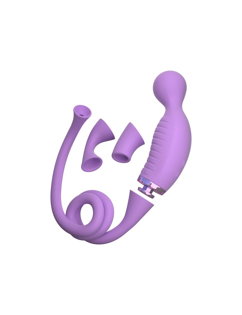 Climax Her Vibrador y Estimulador con 2 Cabezales