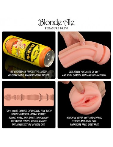 Lata Masturbadora Vagina Blond Ale