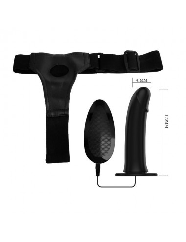 Arnes con Dildo Hueco con Vibracion Vito