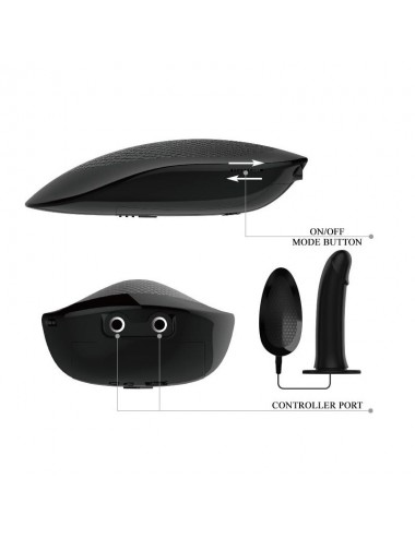 Arnes con Dildo Hueco con Vibracion Vito