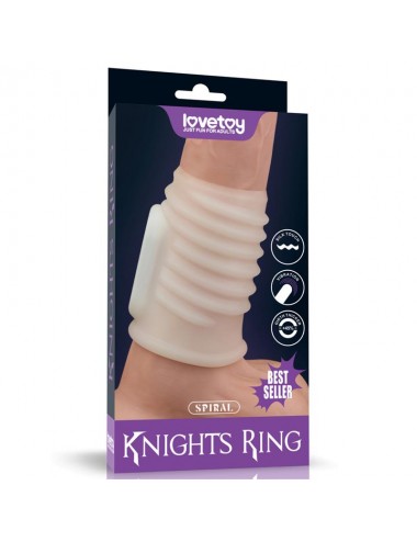 Funda para el Pene con Vibracion Spiral Knights