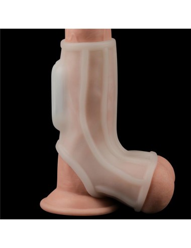 Funda el pene y testiculos con vibracion Ridge Knights