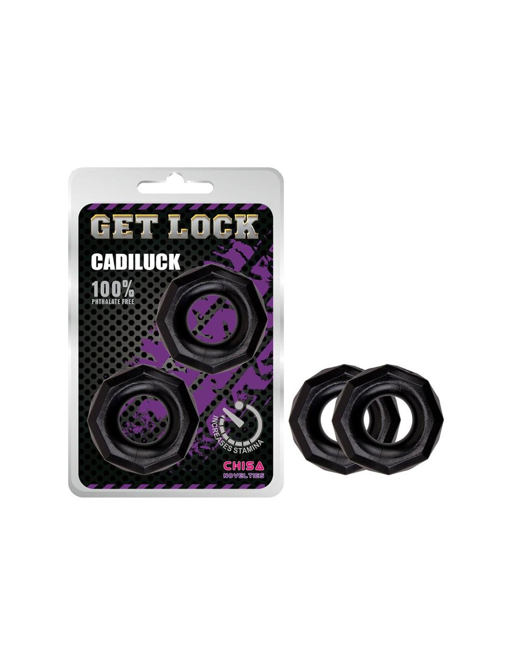 Anillos para el Pene Cadiluck Negro