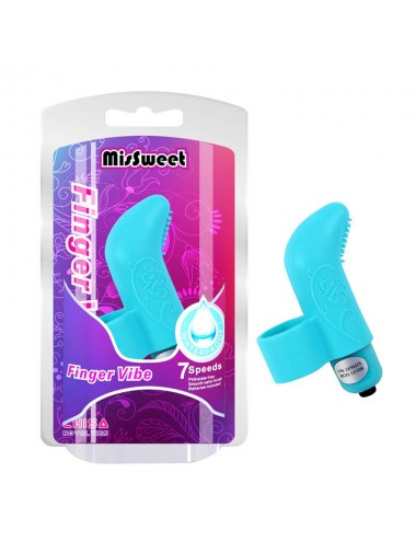 Estimulador MisSweet 76 x 22 cm Silicona Azul