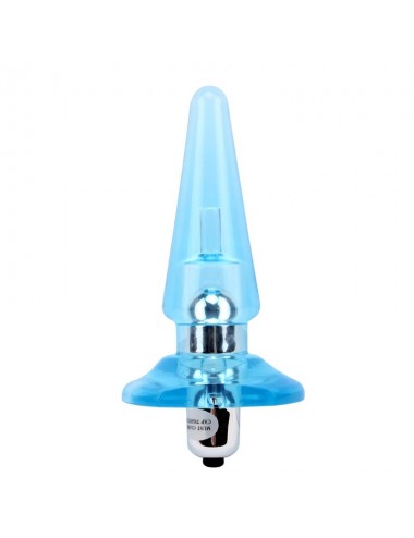 Plug Anal con Vibracion Nicoles 125 x 32 cm Azul