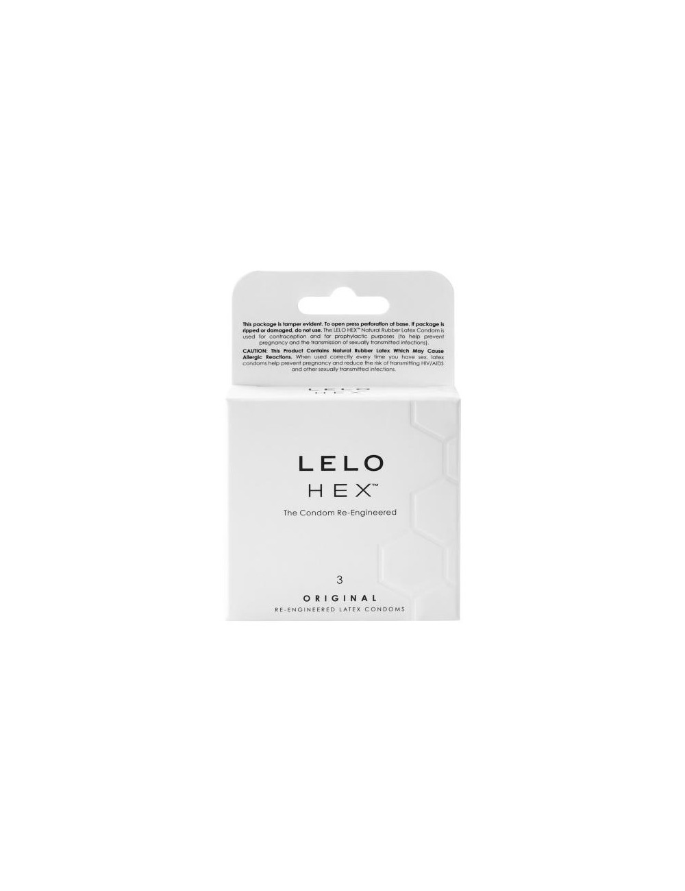 HEX ORIGINAL Preservativos 3 Pack