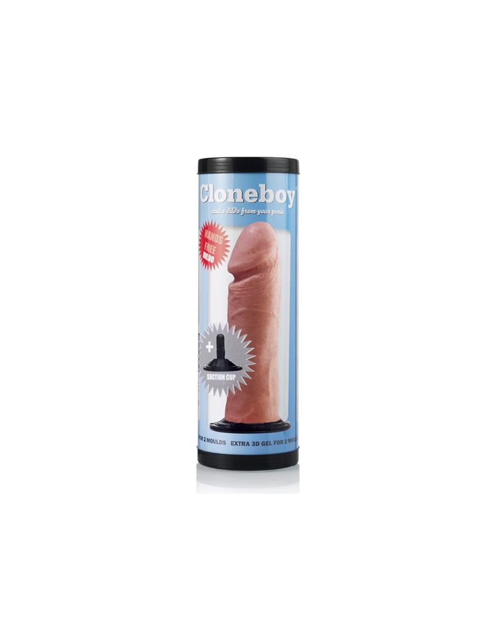 Clonador Dildo con Ventosa Rosa