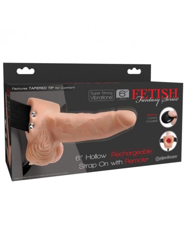 Arnes Elastico Dildo Hueco y Vibracion