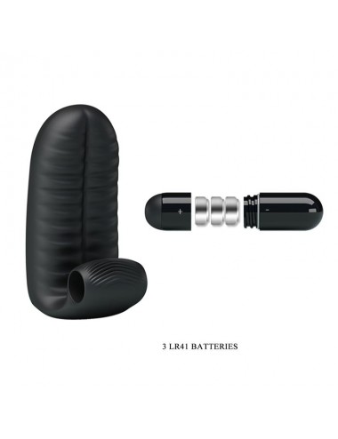Abbott Funda para el Dedo con Vibracion Negro