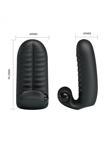 Abbott Funda para el Dedo con Vibracion Negro