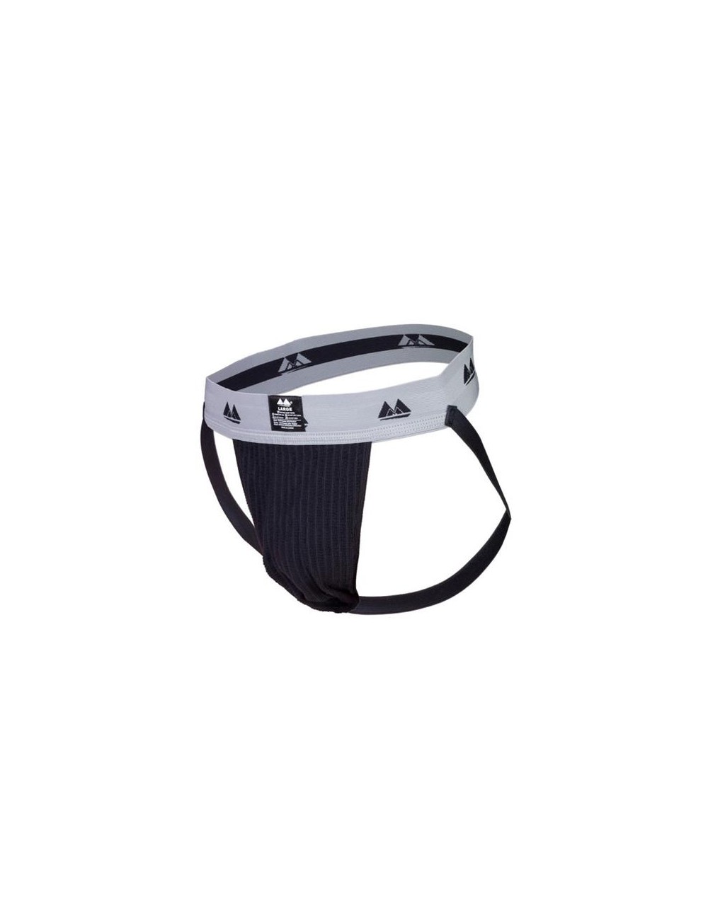 Jock Suspensorio Negro Cintura 5 cm