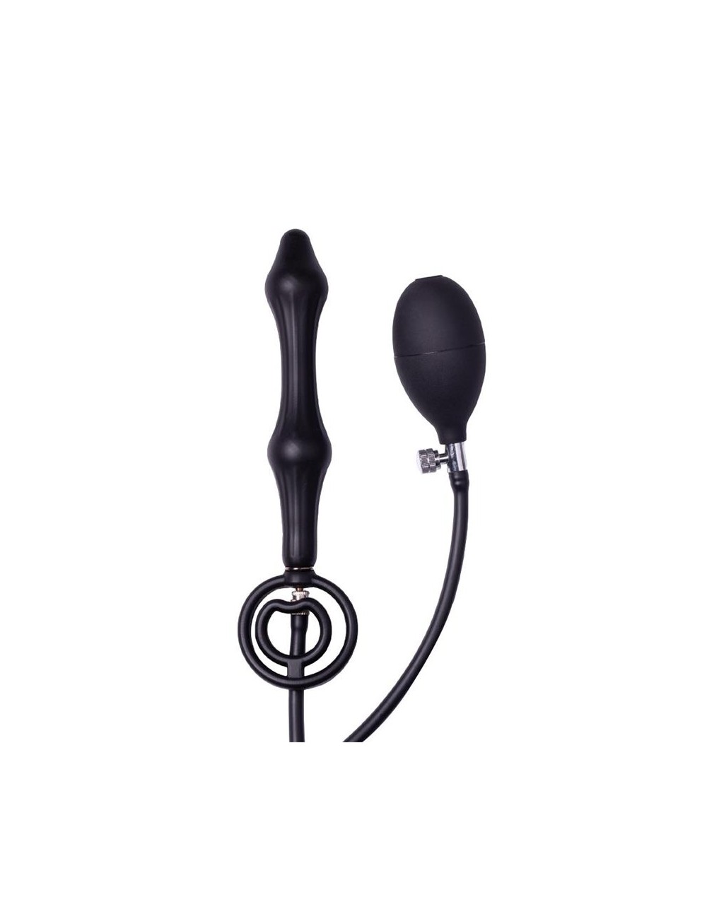 Plug Anal Inflable con Doble Bomba