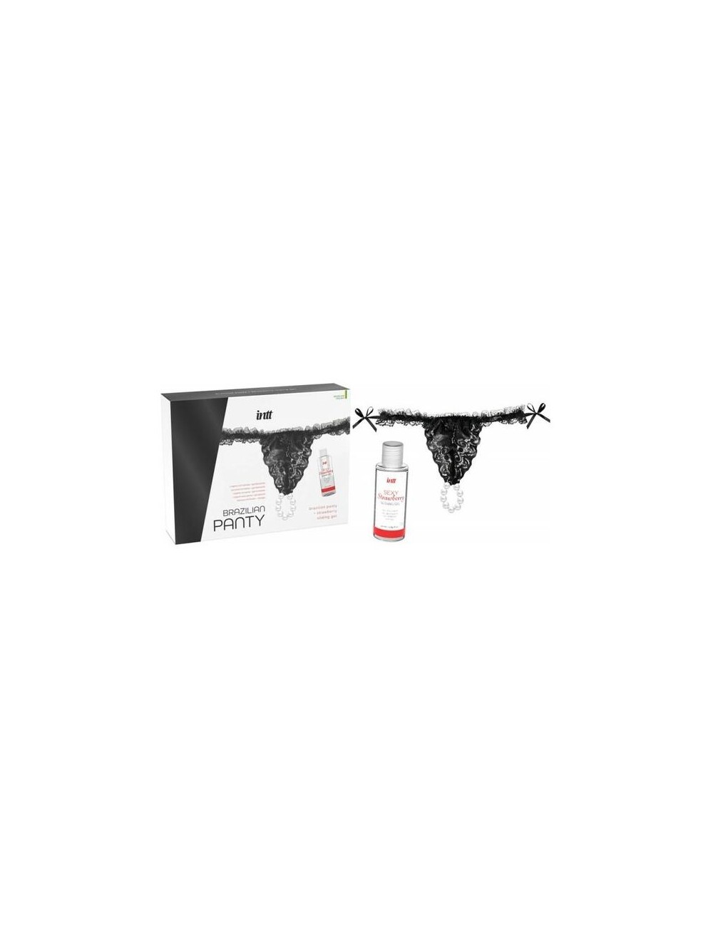 Braguita Brasilena y Gel Deslizante Base Agua Fresa 50 ml