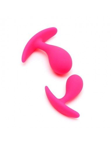 Set de 2 Plugs Anales Anatomicos Copenhagen Rosa