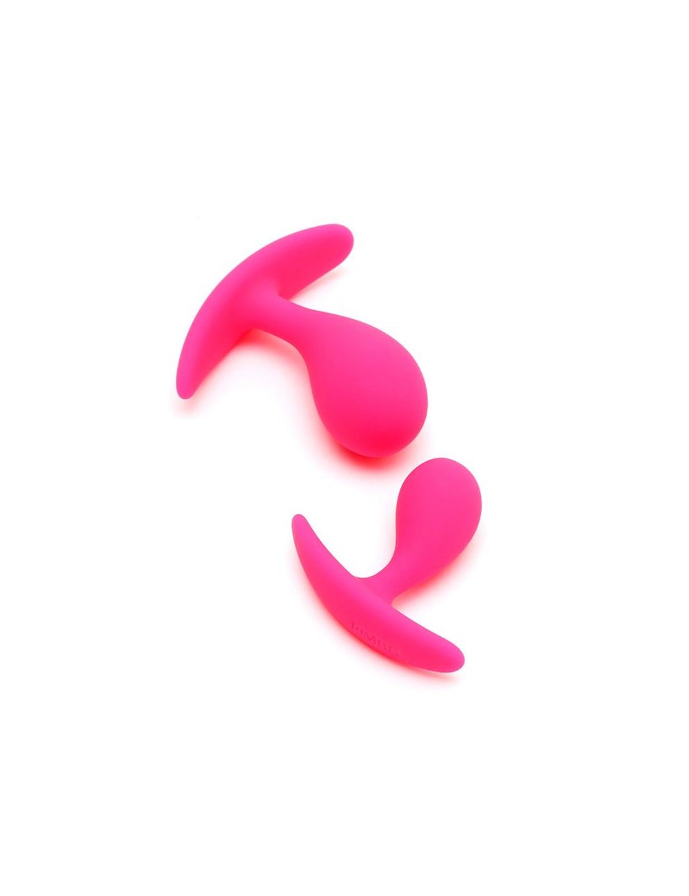 Set de 2 Plugs Anales Anatomicos Copenhagen Rosa