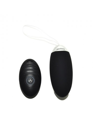 Huevo Vibrador con Control Remoto Venice Negro