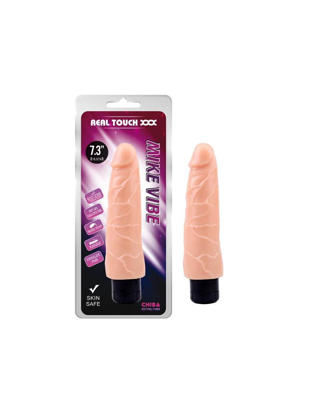 Vibrador T Skin Mike Natural