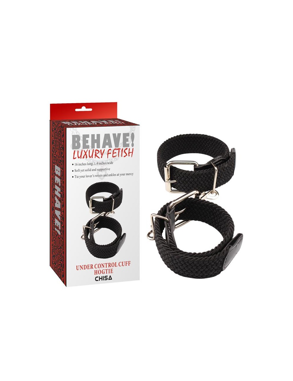 Atadura para Tobillo y Munecas Under Control Cuff Hogtie