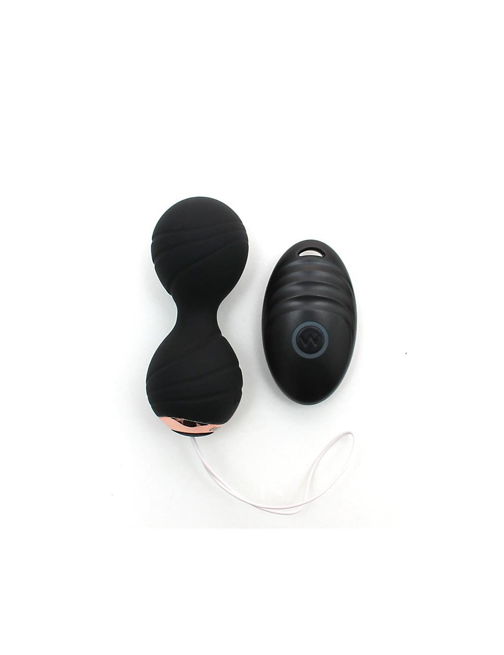 Bolas Kegel con Vibracion y Control Remoto Cannes Negro