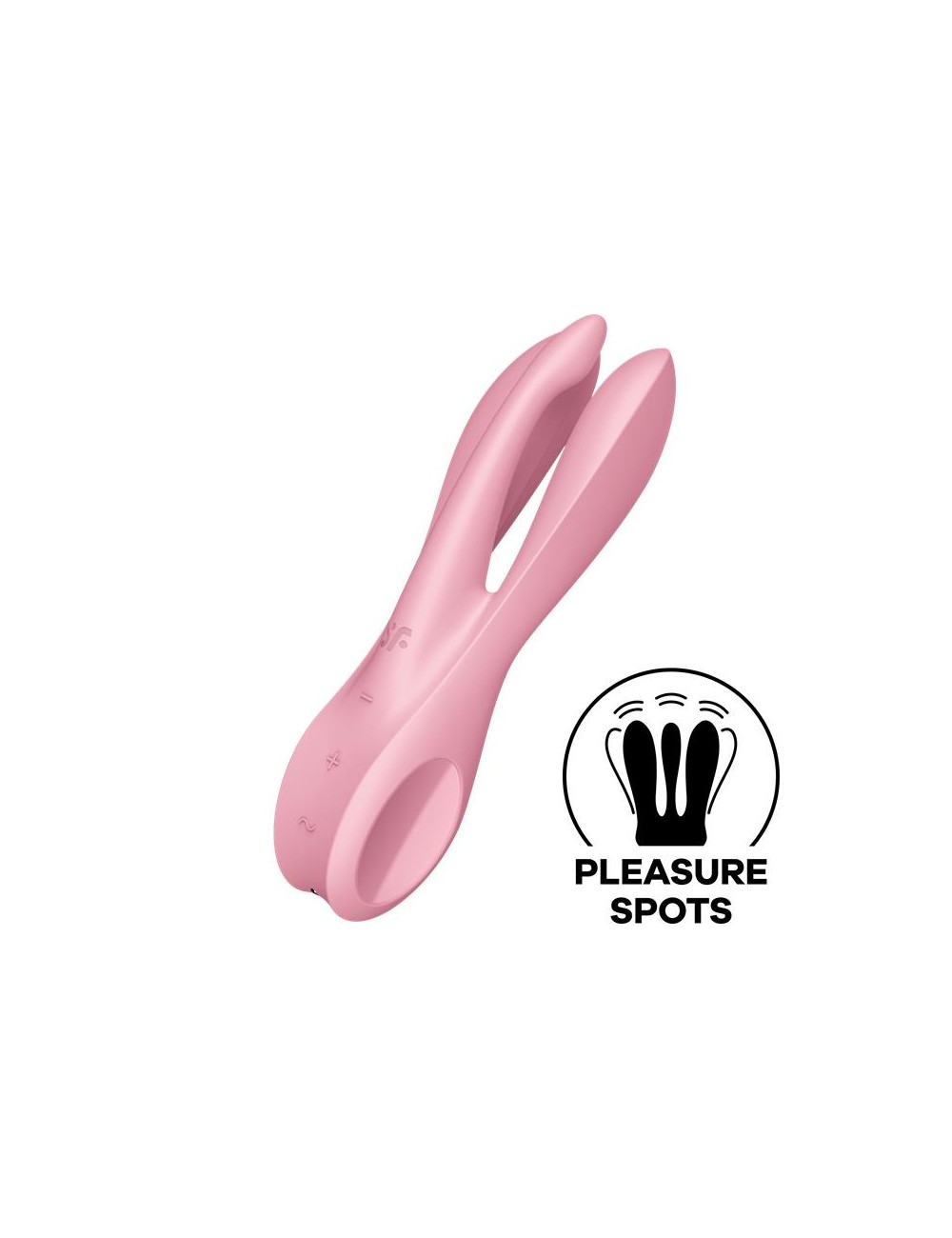 Vibrador Threesome 1 Rosa