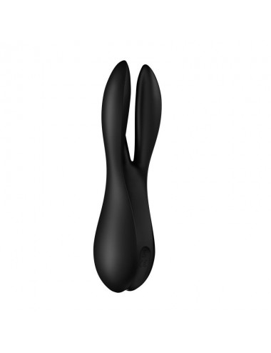 Vibrador Threesome 2 Negro