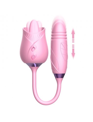 Martinella Lengua Estimuladora Clitoris y Huevo con Thrusting